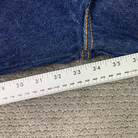 Vintage Y2K Levi's 517 Bootcut Jeans Men's 36 x 32 Fits 35 x 33.5 Blue USA - Picture 15 of 15